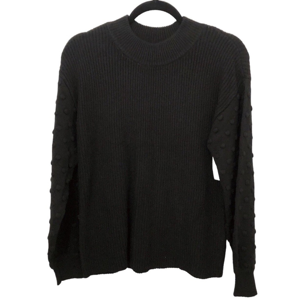 NWOT Vince Camuto sheer puff sleeve sweater top